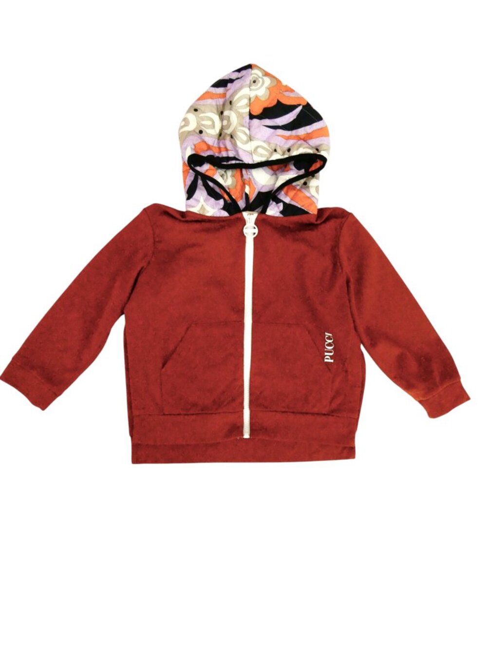 EMILIO PUCCI Boys hooded sweatshirt sz 6